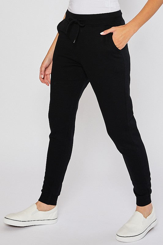 Relaxed Fit Jogger - Black Photo two