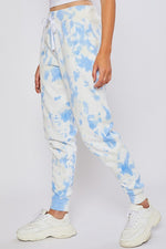 Relaxed Fit Jogger - Blue Tie Dye.
