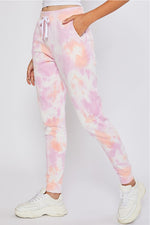 Relaxed Fit Jogger - Pink Tie Dye (Pockets) Photo four