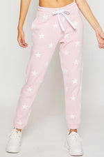 High Rise Jogger - Pink Stars Photo four
