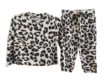 Toddler Leopard Lounge Set - Top and Joggers Photo three