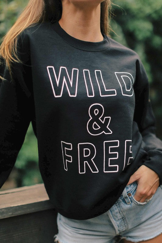 Wild & Free Sweatshirt Photo six