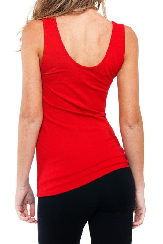 Seamless Tank - Red Photo two