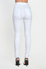 Jayden High-Rise Jeans - White Photo three
