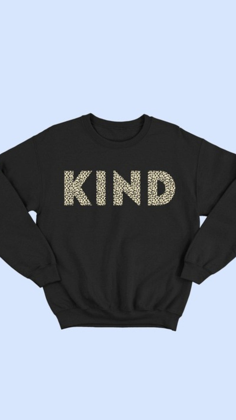Kind Sweatshirt- Black.