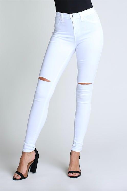 Classic White Jeans Photo four