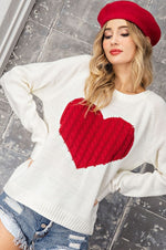 Love Her Sweater - Cream Photo four